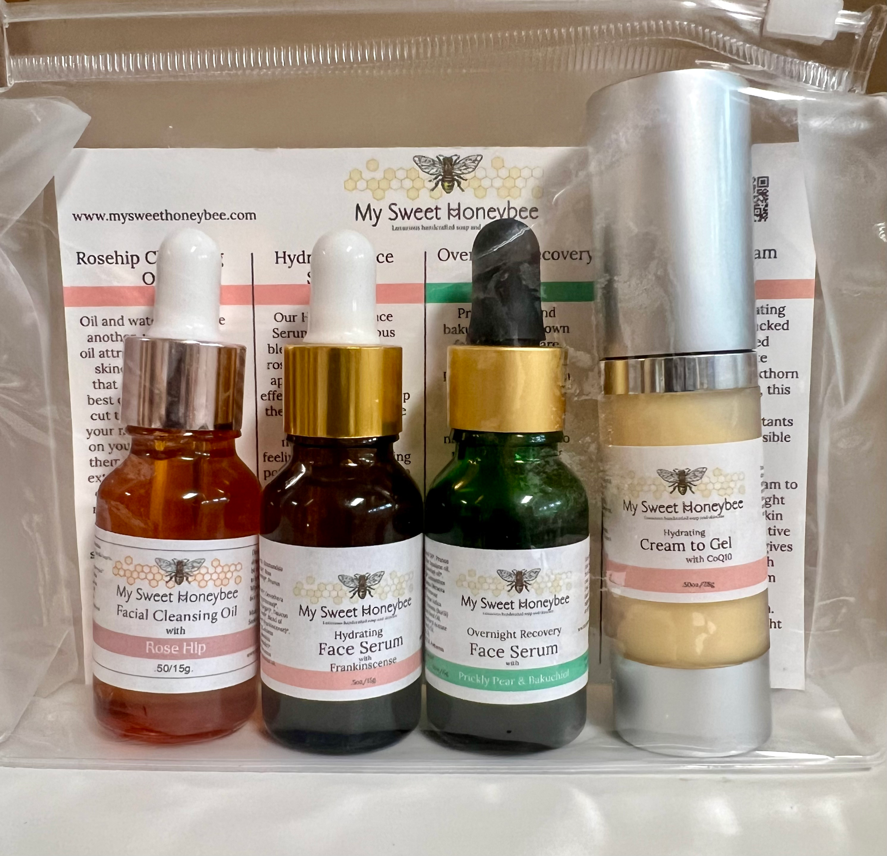Travel size skincare package image 0