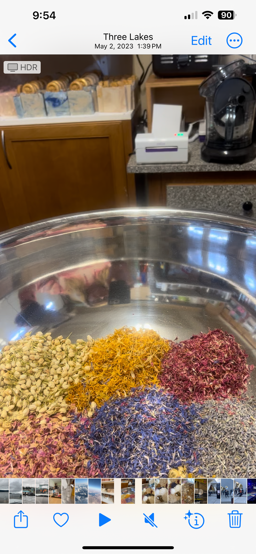 Relaxing Botanical Bath Tea