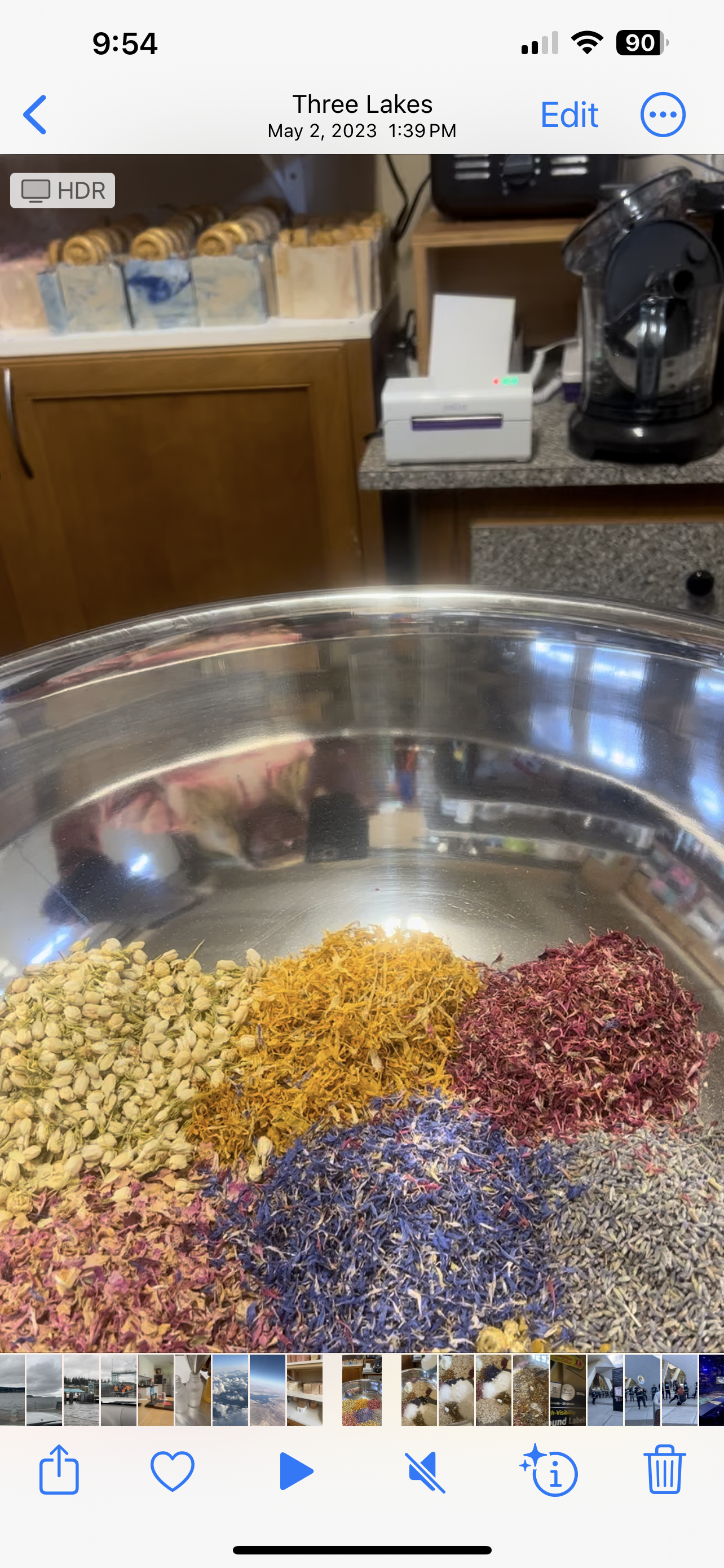 Relaxing Botanical Bath Tea